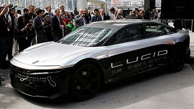 EV maker Lucid to launch luxury sedans in Europe in late 2022