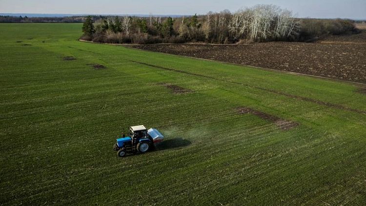 Bayer says Ukraine farmers progress with planting despite war