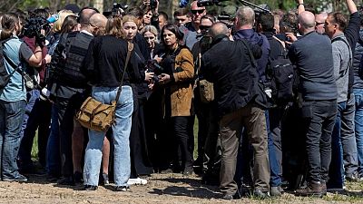 German minister demands justice for Bucha victims on visit to Ukraine German minister demands justice for Bucha victims on visit to Ukraine