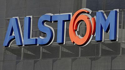 Train maker Alstom's profit beats estimates, cash flow stays in red