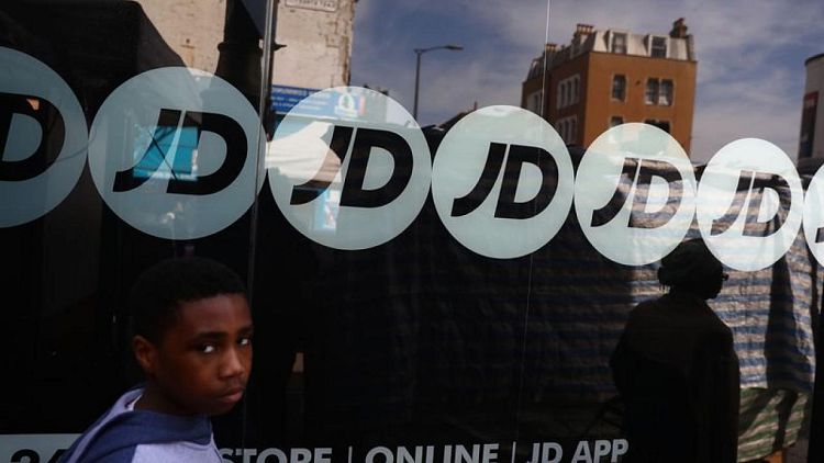Britain's JD Sports records higher sales at start of new financial year