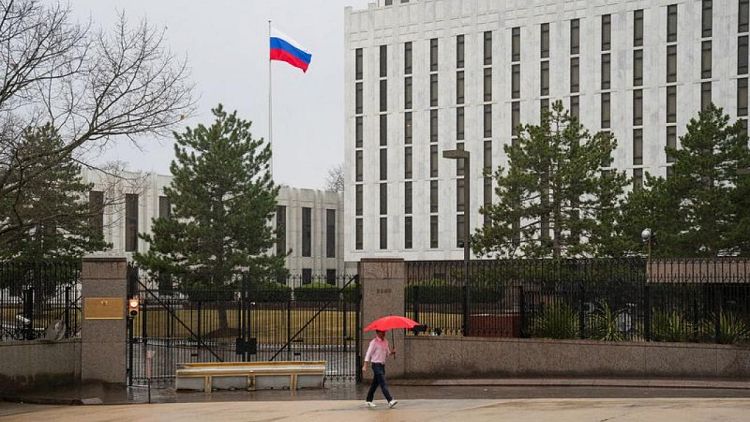 Envoy says Russian diplomats in U.S. are threatened, enticed by FBI