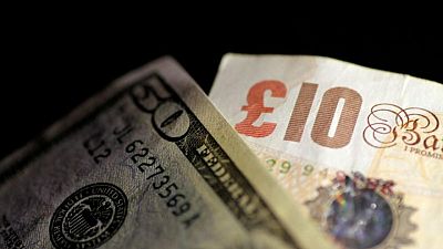 BRITAIN-STERLING:Sterling steadies vs dollar ahead of BoE, ECB meetings 