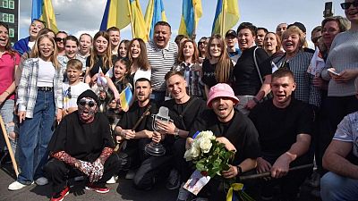 Los ganadores ucranianos de Eurovisión recorrerán Europa para recaudar fondos para el ejército