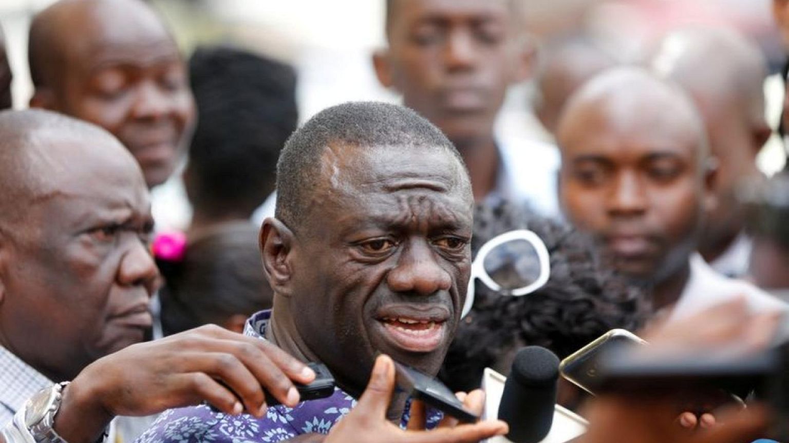 Freedom demanded for Ugandan opposition veteran blocked at home