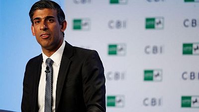 سوناك: بنك انجلترا يركز على إعادة التضخم إلى مستوى 2% المستهدف