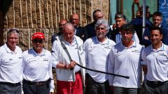 ملك إسبانيا السابق خوان كارلوس.