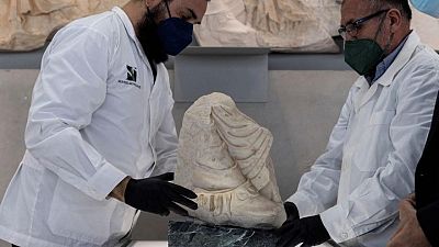 Parthenon fragment from Italy can stay in Greece "forever", Greek ministry says