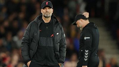 Soccer - Liverpool boss Klopp says no pressure in quadruple chase