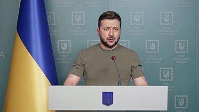 Ukraine's Zelenskiy talked to Italian PM, urged more Russia sanctions