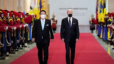 Analysis-S.Korea's Yoon uses Biden summit as springboard for global agenda as China looms