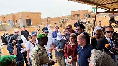 المستشار الألماني يتعهد بدعم القتال ضد المتشددين الإسلاميين في النيجر