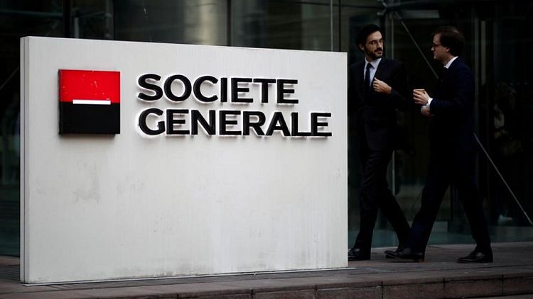 SOCIETE-GENERALE-RESULTS:SocGen's Q4 profit beats expectations, sees higher bad loan risks