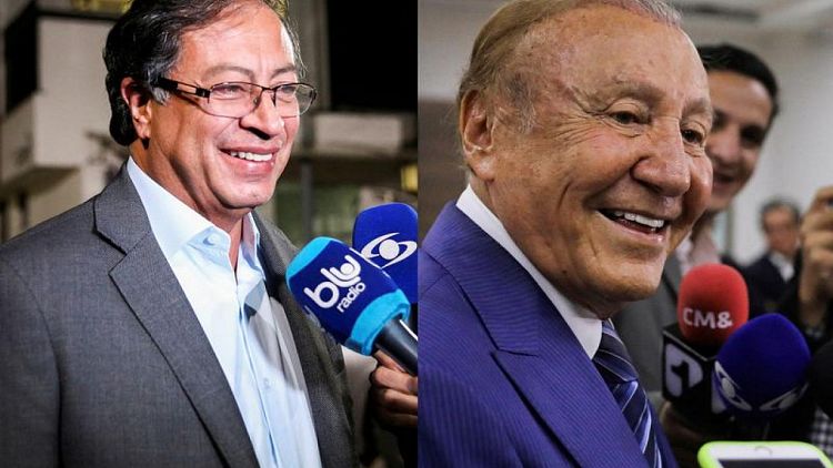 Izquierdista Petro y empresario Hernández definirán presidencia de Colombia en balotaje