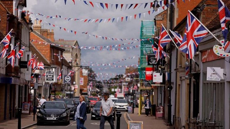 Booze, burgers and bunting - UK supermarkets get Platinum Jubilee boost