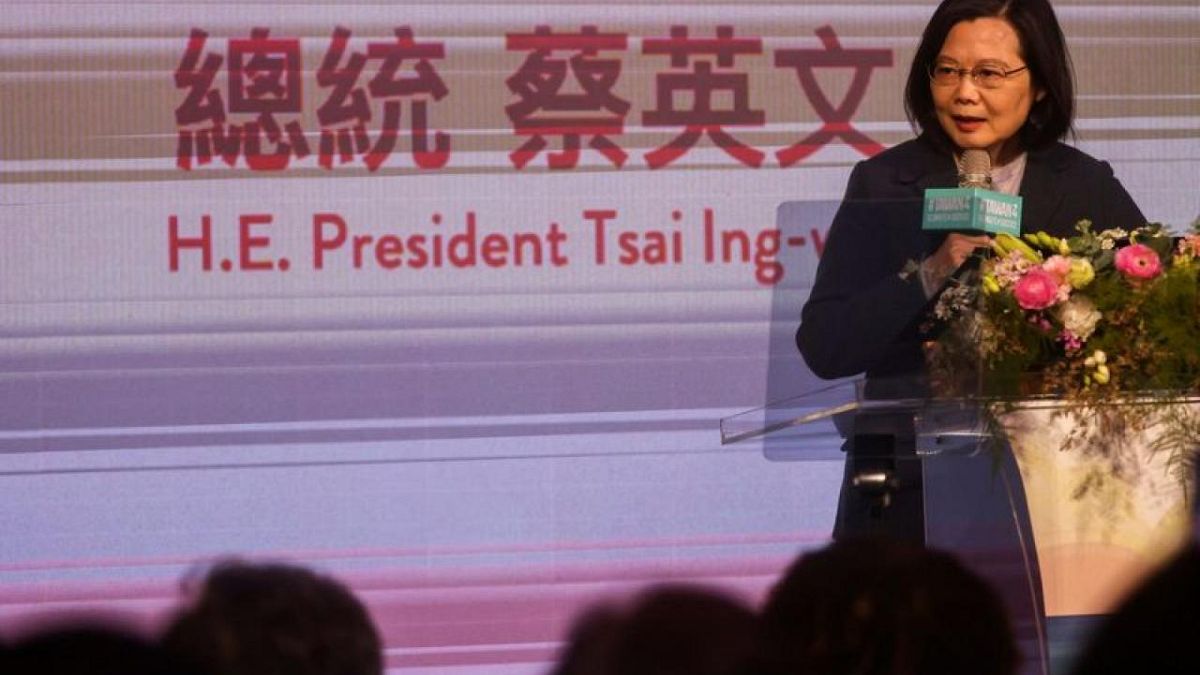رئيسة تايوان تساي إينج وين تقول إن الولايات المتحدة تخطط "للتعاون" بين الحرس الوطني الأمريكي والجيش التايواني، 31 مايو 2022
