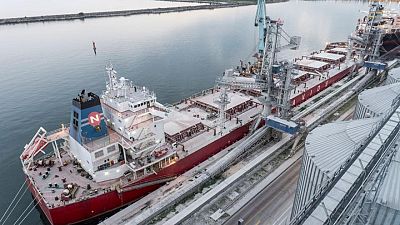 Los envíos de grano se reanudarán esta semana desde el puerto ucraniano de Berdiansk -TASS Los envíos de grano se reanudarán esta semana desde el puerto ucraniano de Berdiansk -TASS