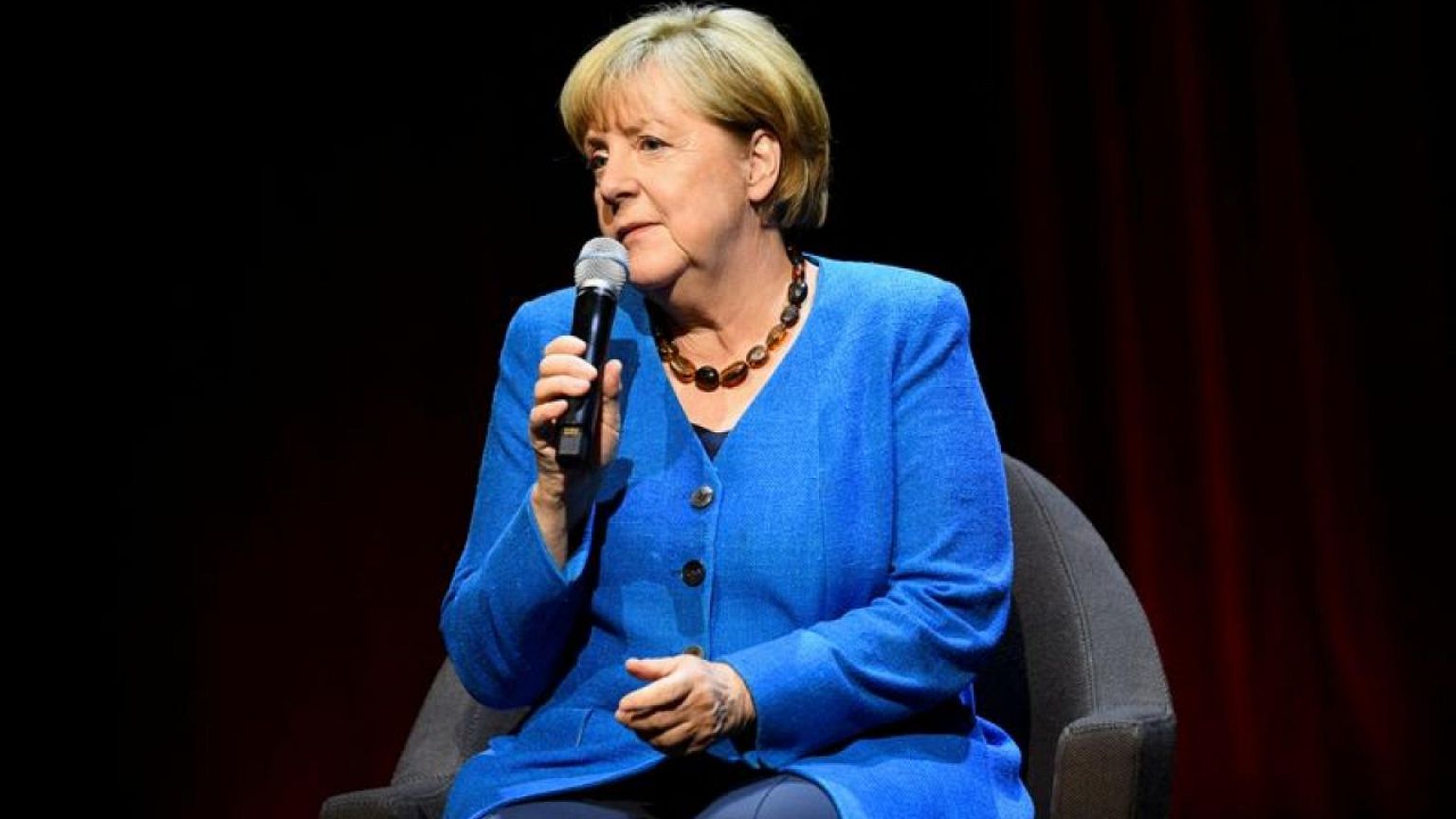 Merkel says she doesn't blame herself for not trying hard enough for Ukraine