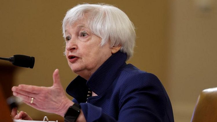 وزيرة الخزانة الأمريكية يلين: تضخم عند 8% "غير مقبول" للولايات المتحدة