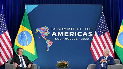 Bolsonaro dice que la reunión con Biden fue "fantástica"