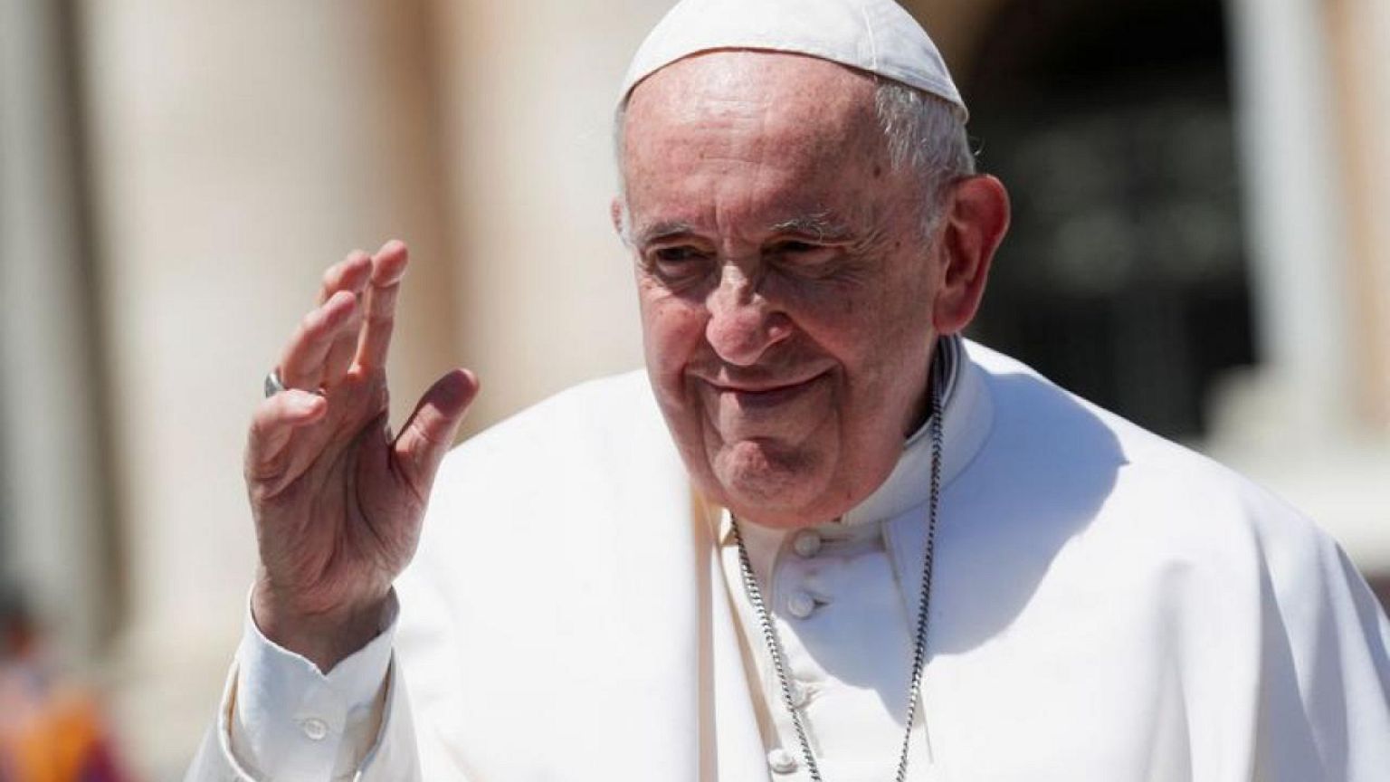 Pope trip to Africa in July postponed because of knee problem, Vatican says
