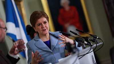 Scotland's Sturgeon says nearly ready to outline plan for independence vote