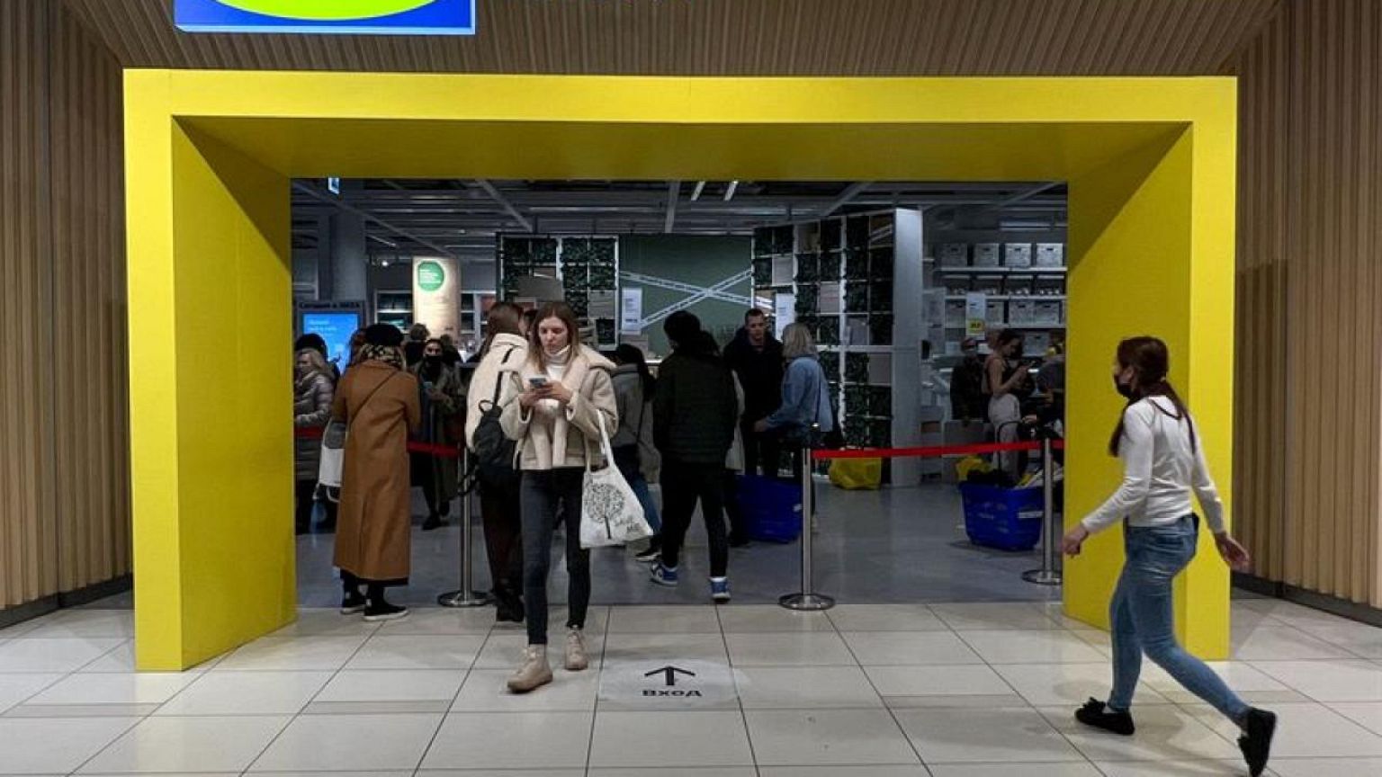 IKEA reopens for online fire sale in Russia before market exit
