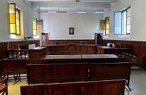 قاعة محكمة في تونس