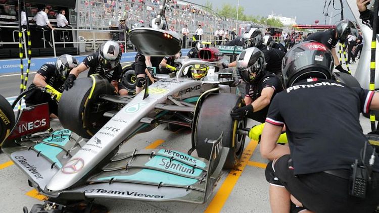 Motor racing-Mercedes say 'porpoising' modification will not be raced