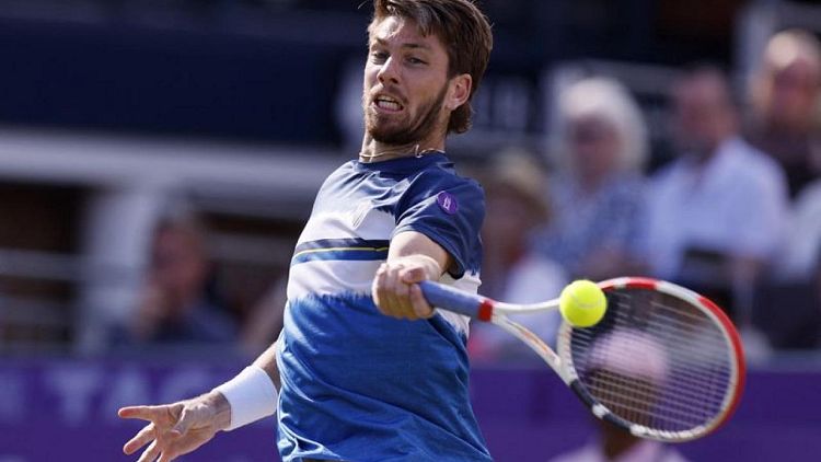 Tennis-British number one Norrie finding his feet on grass ahead of Wimbledon