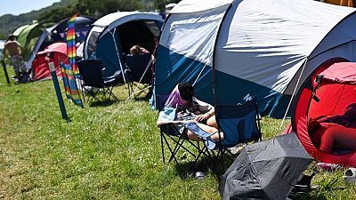 Delighted music fans get back to Glastonbury and Paul McCartney