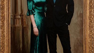 First joint portrait of UK's Prince William and wife Kate released First joint portrait of UK's Prince William and wife Kate released