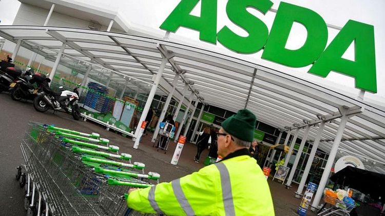 Britain's Asda supermarket says shoppers buy less, seek cheaper items