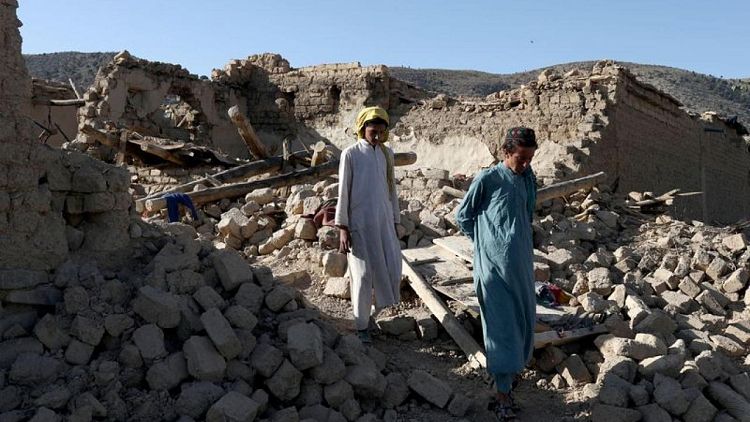 Afghan agency says earthquake survivors need cash; enough aid for now