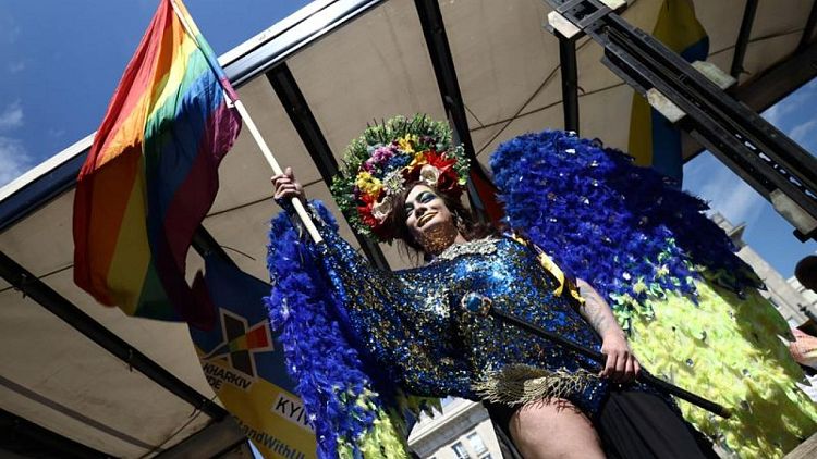 Thousands unite in Polish, Ukrainian LGBT+ parades in Warsaw