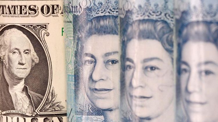 Sterling holds near day's high after Johnson quits as PM