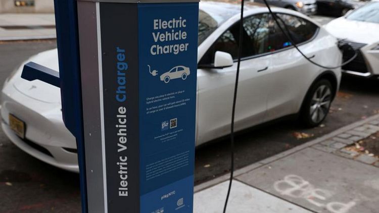 White House says companies investing $700 million to boost EV charger production