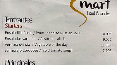 'Russian Salad' on the menu at NATO summit cafe in Madrid raises eyebrows