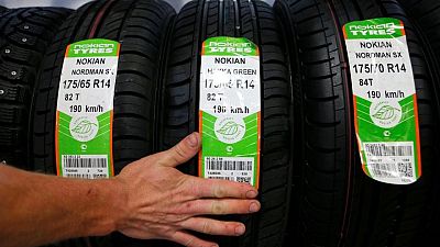 NOKIAN-TYRES-RESULTS:Russia exit pushes Nokian Tyres to surprise Q4 loss