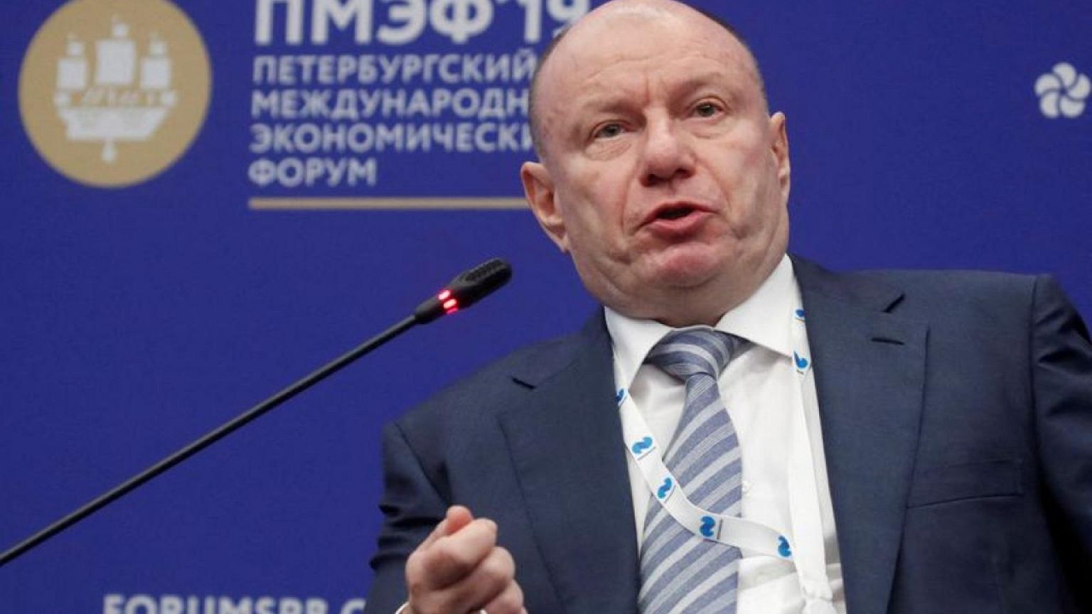 Britain sanctions Russian oligarch Vladimir Potanin
