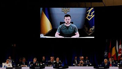 Ukraine tells NATO Russia wants to dictate future world order