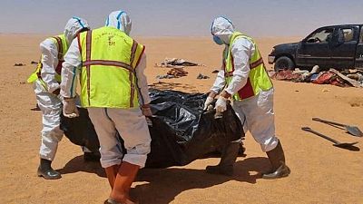 Bodies of 20 migrants found in Libyan desert two weeks after last contact