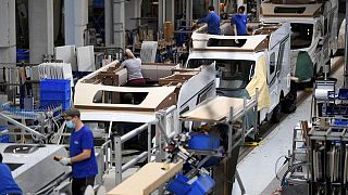 Euro zone factory activity contracted in July as recession fears grow