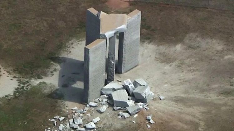 Explosion rocks Georgia Guidestones, dubbed 'America's Stonehenge'