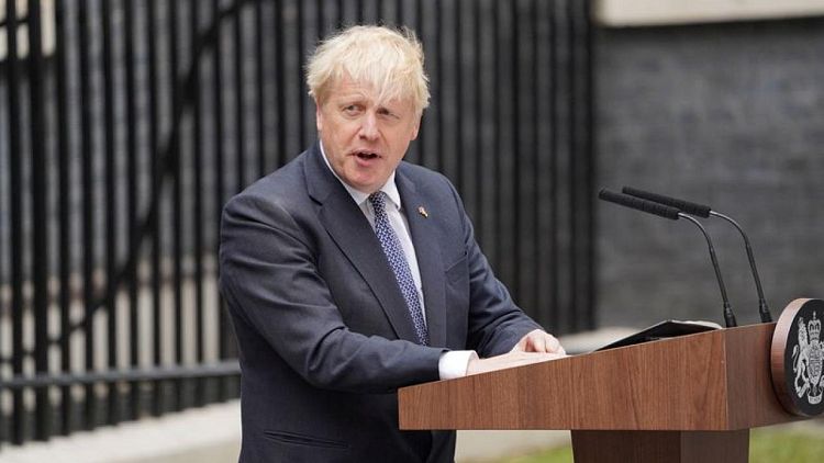 TEXT-UK's Boris Johnson resigns as Prime Minister