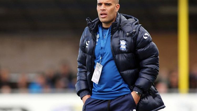 Soccer-Former Birmingham assistant coach served 7-game ban for homophobic comments