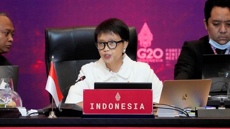إندونيسيا تحث مجموعة العشرين على المساعدة في إنهاء الحرب في أوكرانيا