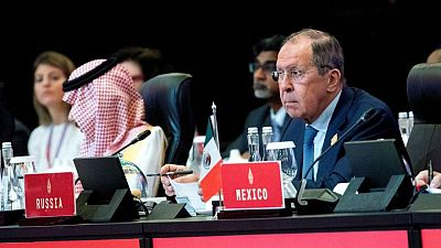 Lavrov rechaza las críticas "delirantes" de Occidente a Rusia en el G20