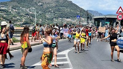 Manifestazione per i migranti. 'La situazione si deteriora' Manifestazione per i migranti. 'La situazione si deteriora'