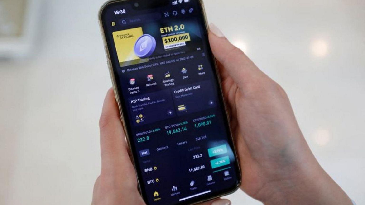Exclusive-Binance served crypto traders in Iran for years despite U.S. sanctions, clients say